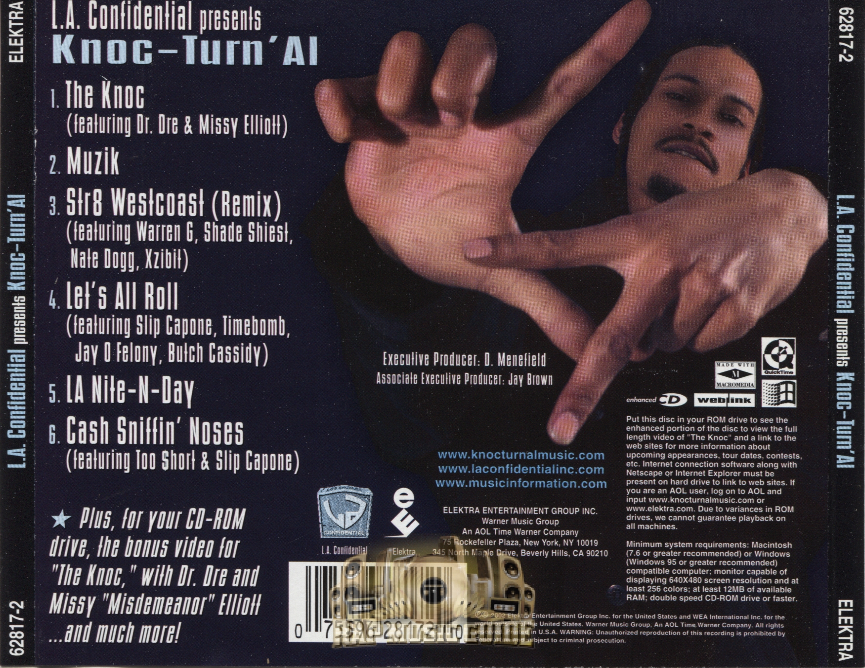 Knoc-Turn'Al - L.A. Confidential Presents: CD | Rap Music Guide